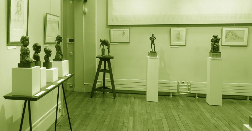 View of the Exhibition at the Taylor Foundation in Paris, 2019